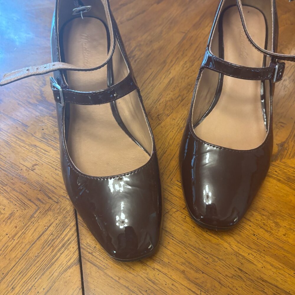Patent madewell size 10 mary jane shoes - Picture 4 of 4